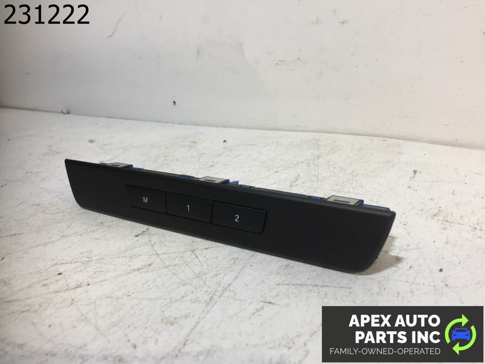 OEM 2011 BMW 550i Front Right Passenger Seat Memory Control Switch Panel - Image 4