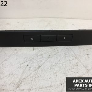 OEM 2011 BMW 550i Front Right Passenger Seat Memory Control Switch Panel