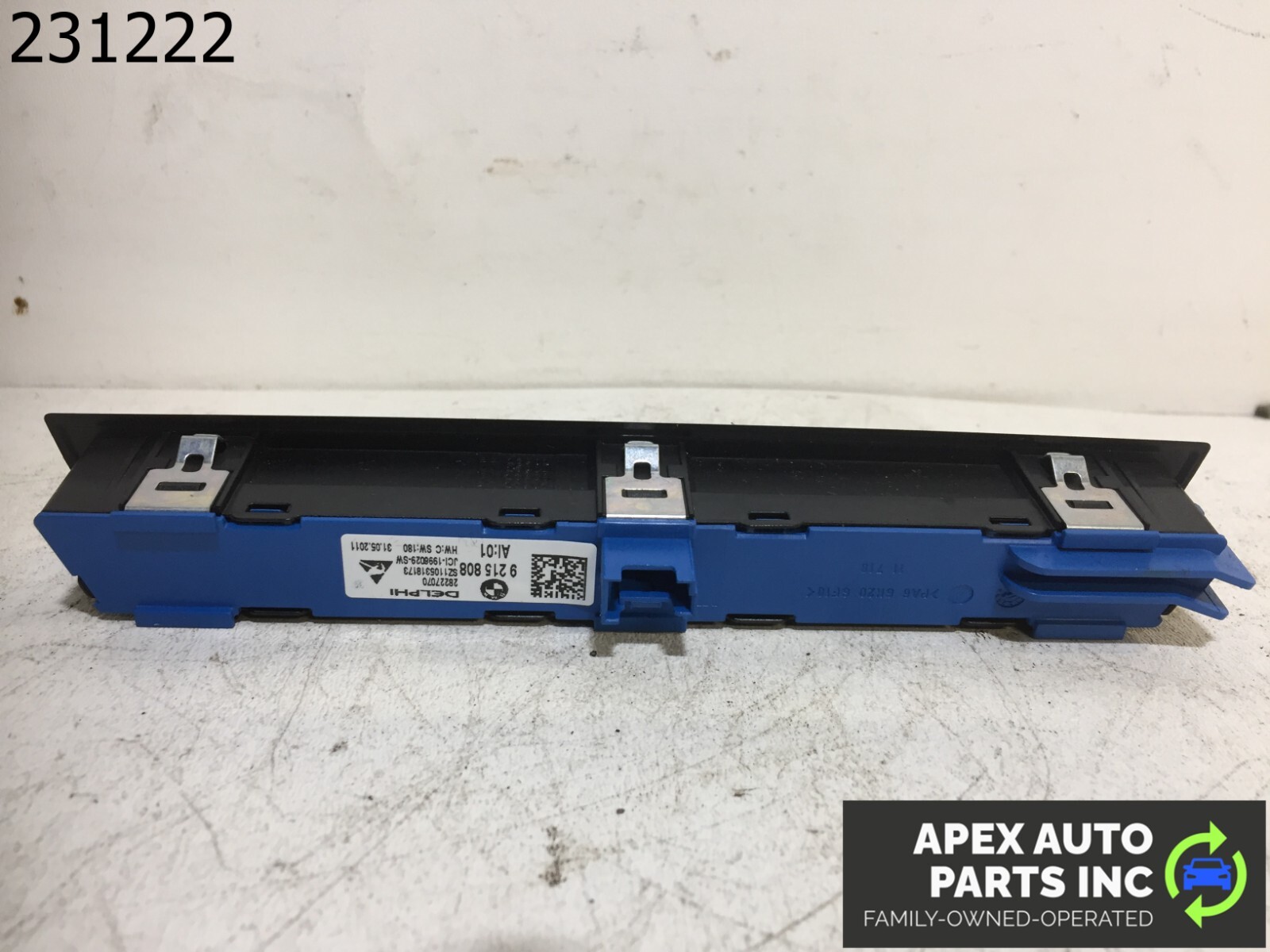 OEM 2011 BMW 550i Front Right Passenger Seat Memory Control Switch Panel - Image 5