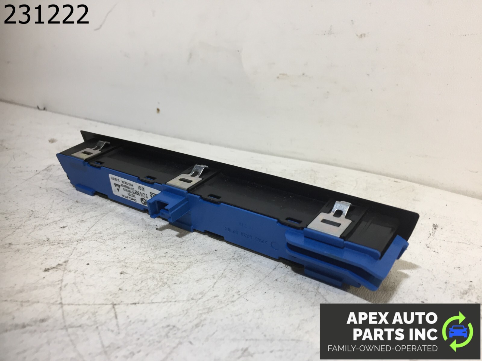 OEM 2011 BMW 550i Front Right Passenger Seat Memory Control Switch Panel - Image 7