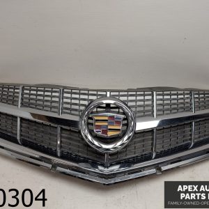 OEM 2011 Cadillac SRX 3.0L Upper Grille With Emblem Chrome