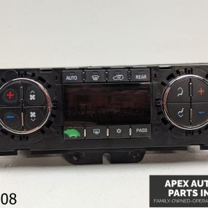 OEM 2011 GMC Acadia 3.6L  Temperature Climate Control Dash A/C Heat