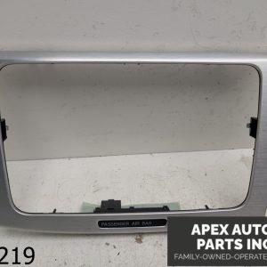 OEM 2011 Volkswagen CC 2.0L DASH CENTER NAVIGATION RADIO TRIM BEZEL