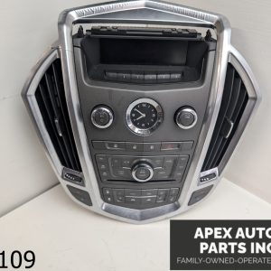 OEM 2012 Cadillac SRX 3.6L Climate Control, Radio , CD changer, bezel