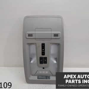 OEM 2012 Cadillac SRX 3.6L Overhead Console Center Light Beige