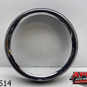 OEM 2012 Ford Mustang 3.7L LEFT DRIVER DOOR PANEL SPEAKER BEZEL TRIM CHROME