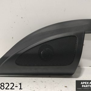 OEM 2012 Hyundai Tucson 2.4L LEFT INTERIOR DOOR MIRROR TRIM BLACK SPEAKER