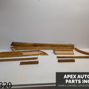 OEM 2012 Lincoln MKT 3.5L Dash Woodgrain Trim Full Set