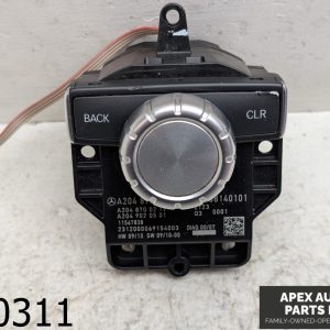 OEM 2012 Mercedes C300 3.0L Multi Media Head Unit Control Knob Switch