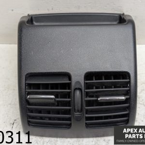OEM 2012 Mercedes C300 3.0L Rear Center Console AC Air Vent Trim Black