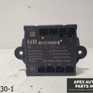 OEM 2012 Mercedes GLK350 3.5L Rear Right Side Door Control Module Unit