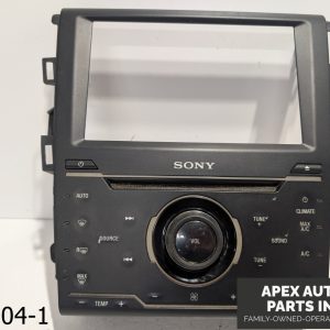 OEM 2013-2016 Ford Fusion 1.5L Faceplate Radio Climate Control Panel Dash Trim