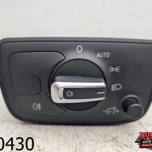 OEM 2013 Audi A6 3.0L DASH DASHBOARD HEADLIGHT & FOG LAMP CONTROL SWITCH