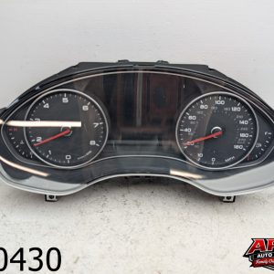 OEM 2013 Audi A6 3.0L INSTRUMENT CLUSTER GAUGE SPEEDOMETER