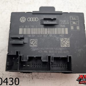 OEM 2013 Audi A6 3.0L REAR LEFT DRIVER SIDE DOOR CONTROL MODULE UNIT