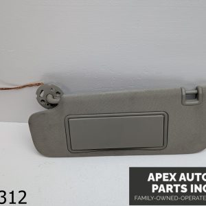 OEM 2013 Cadillac ATS 2.0L FRONT LEFT DRIVER SIDE UPPER SUN VISOR SHADE & MIRROR