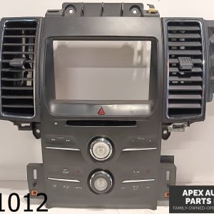 OEM 2013 Ford Taurus Sony Radio Climate Control Panel Trim Console Vent Bezel