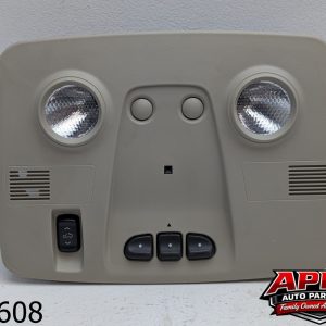 OEM 2013 GMC Acadia 3.6L Overhead Roof Console w/Homelink & Sunroof