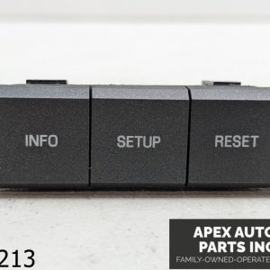 OEM 2013 Lincoln Navigator 5.4L Info Setup Switch