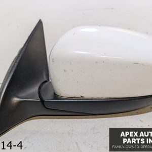 OEM 2014-2018 Jeep Cherokee 2.4L Left Driver Side View Door Mirror White