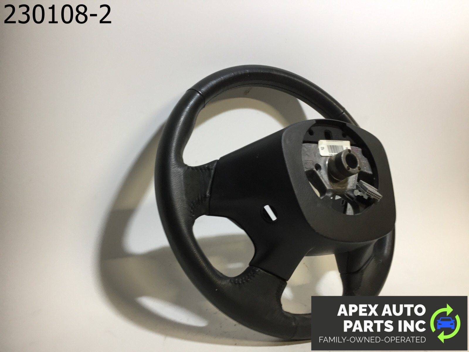 OEM 2014 Infiniti QX60 FRONT LEFT DRIVER STEERING WHEEL LEATHER BLACK - Image 7