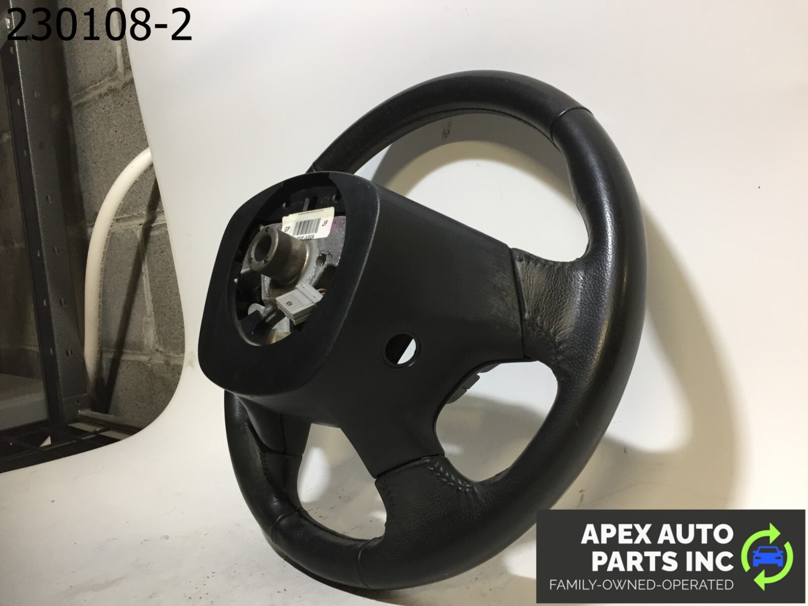 OEM 2014 Infiniti QX60 FRONT LEFT DRIVER STEERING WHEEL LEATHER BLACK - Image 8