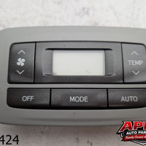 OEM 2014 Toyota Sienna 3.5L Rear Climate Control Panel Temperature Unit A/C
