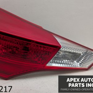 OEM 2015 Toyota RAV4 2.5L REAR Left Driver Side Inner Tail Light Lamp