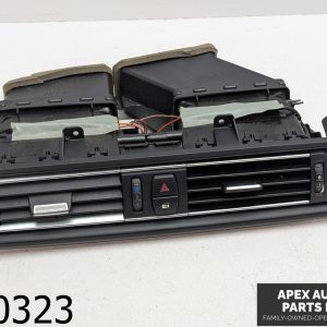 OEM 2016 BMW 528i xDrive 2.0L CENTER DASH A/C AIR VENT WITCH GRILLE CHROME