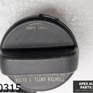 OEM 2016 Nissan Versa Note 1.6L fuel door cap