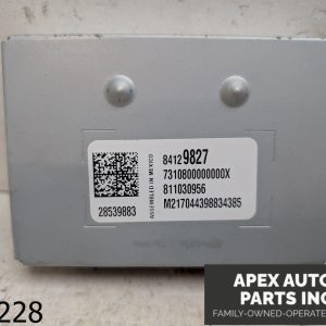 OEM 2017 Chevrolet Silverado 1500 Human Machine Interface Bypass Control Module