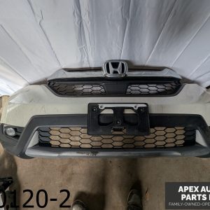 OEM 2017 Honda CR-V CRV 2.4L FRONT BUMPER COVER WHITE