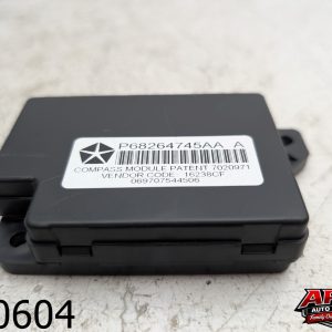 OEM 2017 Jeep Wrangler JK 3.6L Driver Assist GPS Compass Module