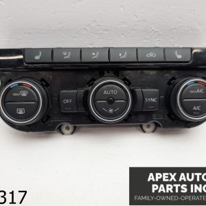 OEM 2017 Volkswagen Jetta 1.8L AC Heater Climate Control Unit