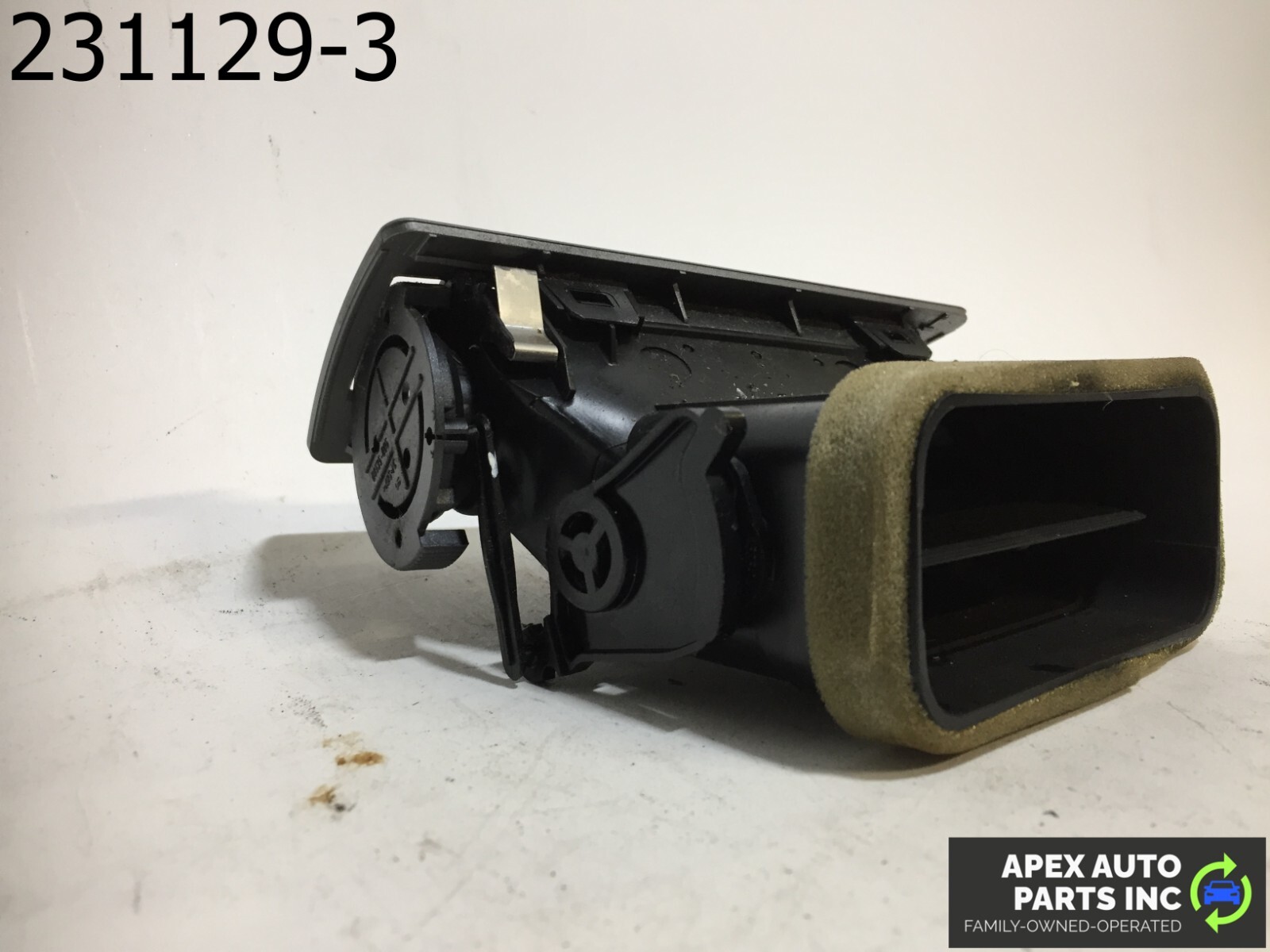 OEM BMW 745Li 2003 AC Heater Vent Driver Side Gray - Image 6