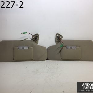 OEM Ford Taurus 2008 Driver & Passenger RH LH SET Sun Visor Sunvisor