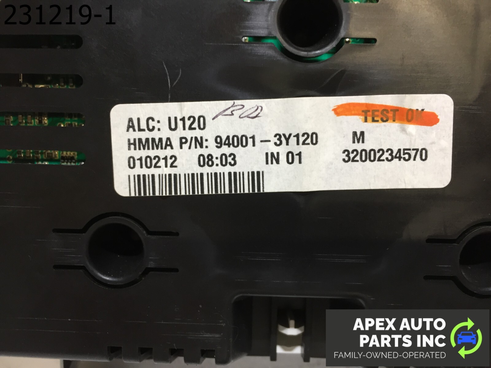 OEM Hyundai Elantra 2012 INSTRUMENT CLUSTER 940013X270 - Image 8