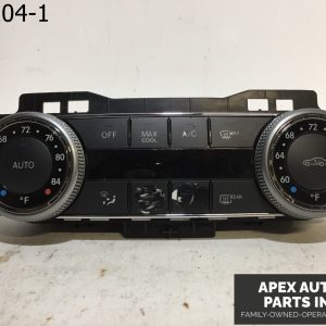 OEM Mercedes C300 2009 Front Auto Heater A/C Climate Control Panel 2048305990