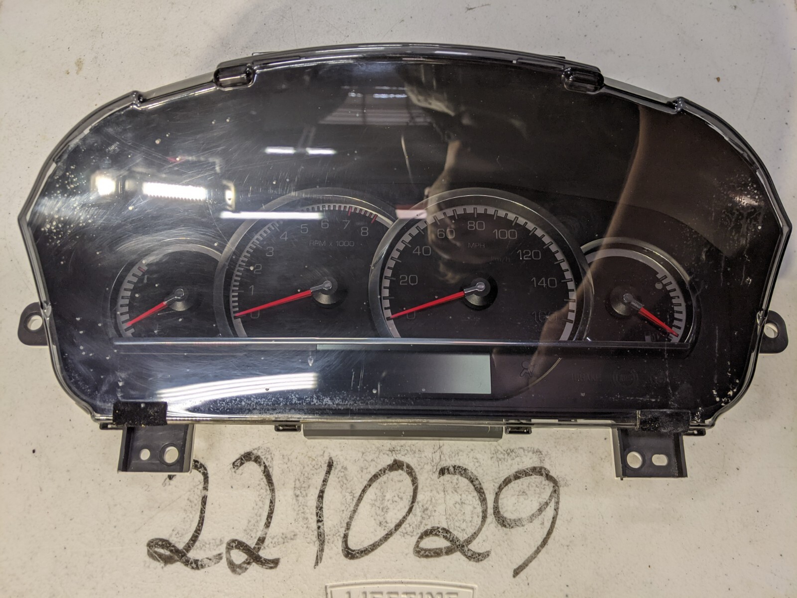 Speedometer Instrument Cluster Dash Panel Gauges 08 Cadillac STS OEM