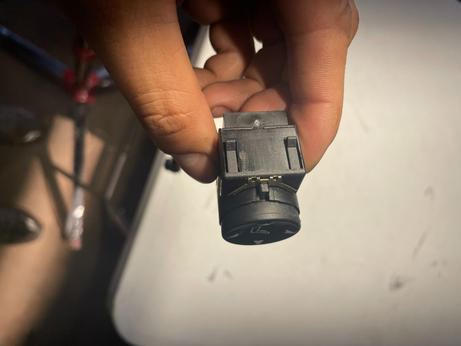 00-06 E92 E53 E90 BMW Driver Power Lumbar Adjust Seat Switch OEM Front Driver LH - Image 3