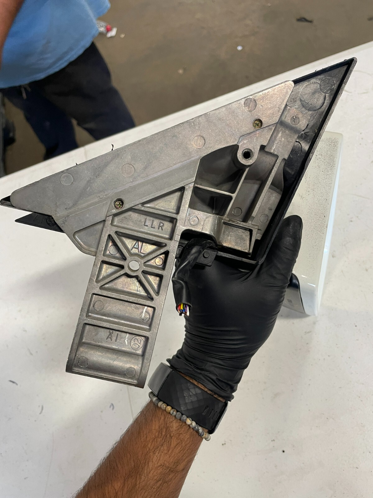 02-08 AUDI A4 3.0L V6 1.8 4D DRIVER LEFT SIDE HEATED MEMORY AUTO DIM DOOR MIRROR - Image 8