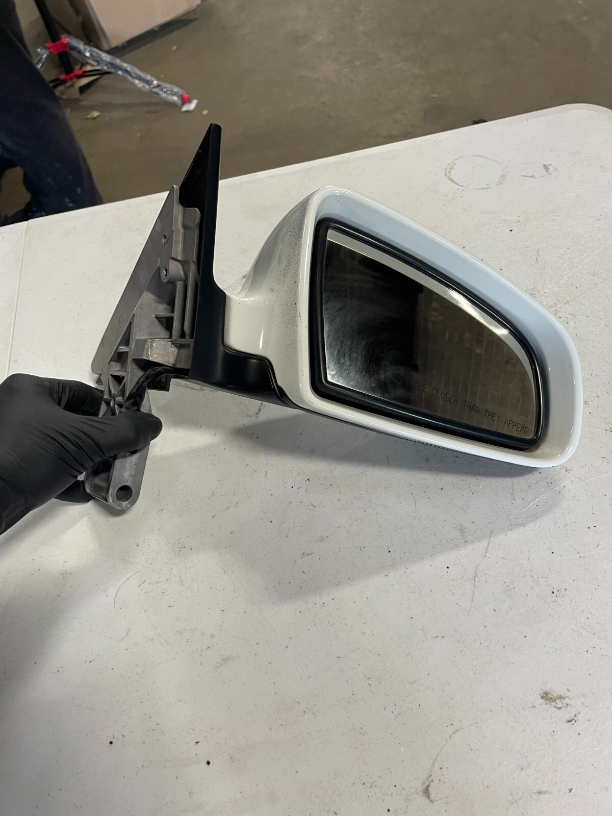 02-08 AUDI A4 3.0L V6 1.8 4D DRIVER LEFT SIDE HEATED MEMORY AUTO DIM DOOR MIRROR
