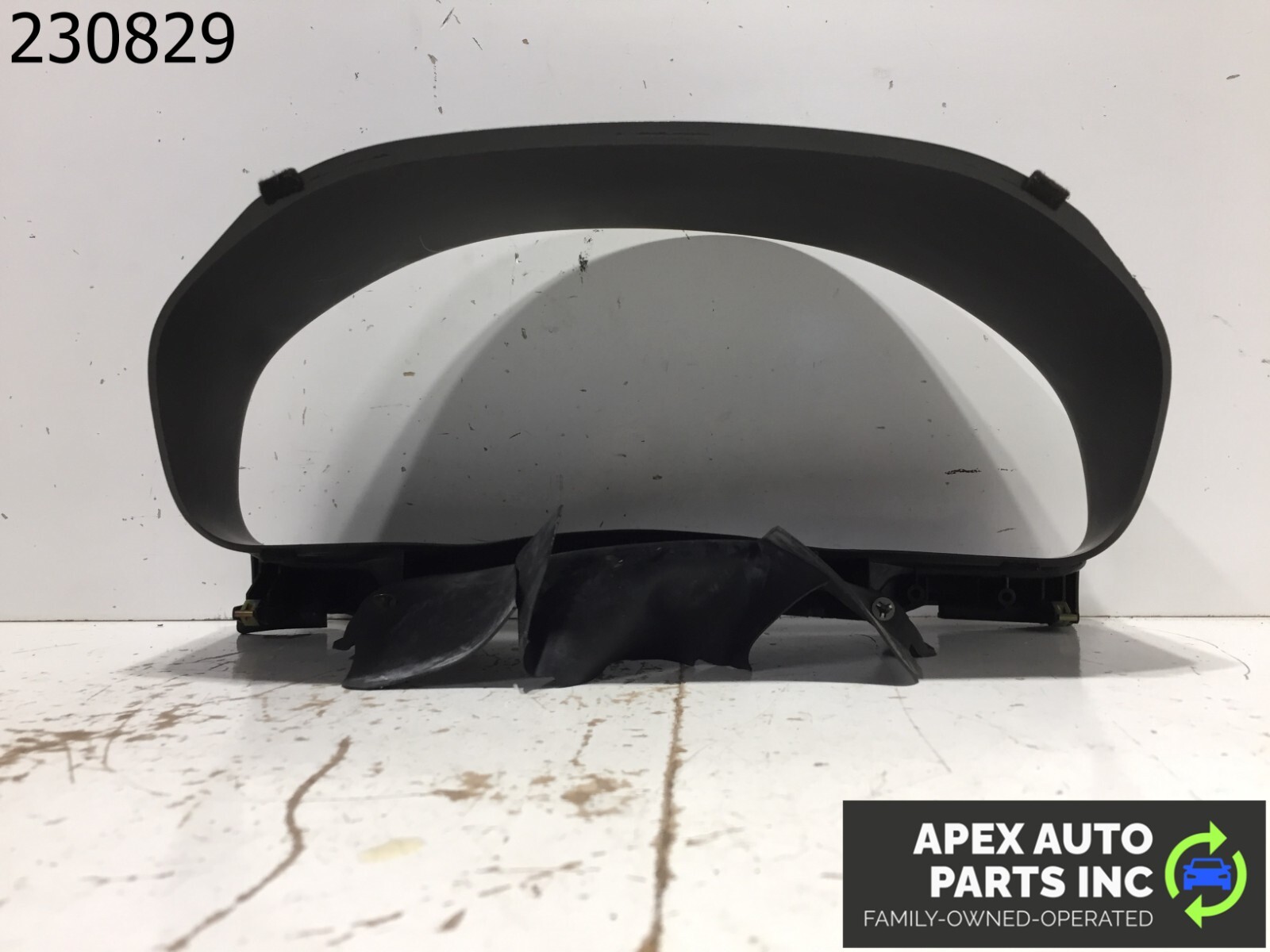 02 INFINITI Q45 INSTRUMENT CLUSTER SPEEDOMETER TACH ODOMETER TRIM BEZEL MOLDING - Image 5