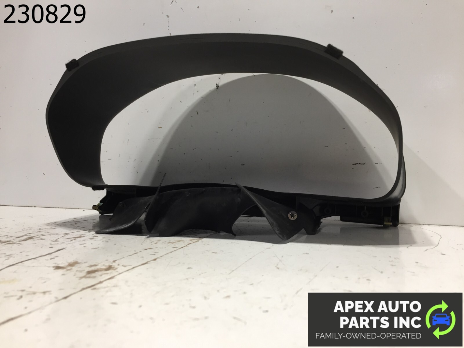 02 INFINITI Q45 INSTRUMENT CLUSTER SPEEDOMETER TACH ODOMETER TRIM BEZEL MOLDING - Image 7