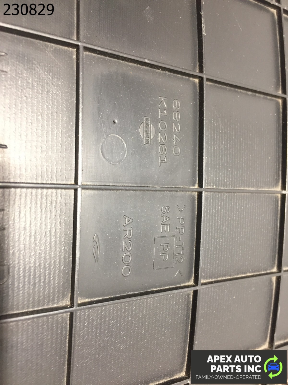 02 INFINITI Q45 INSTRUMENT CLUSTER SPEEDOMETER TACH ODOMETER TRIM BEZEL MOLDING - Image 8