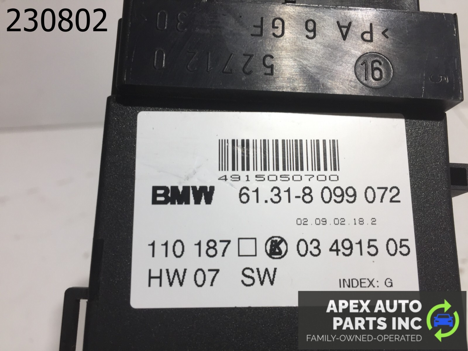 2000-06 BMW E53 X5 OEM Right Passenger Side Power Seat Control Switch Module - Image 5