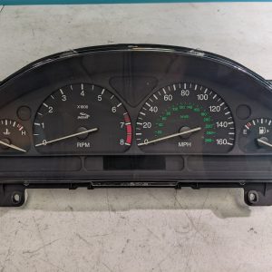 2001 2002 Jaguar S-Type Instrument Gauge Cluster Speedometer XR8F10849BL OEM