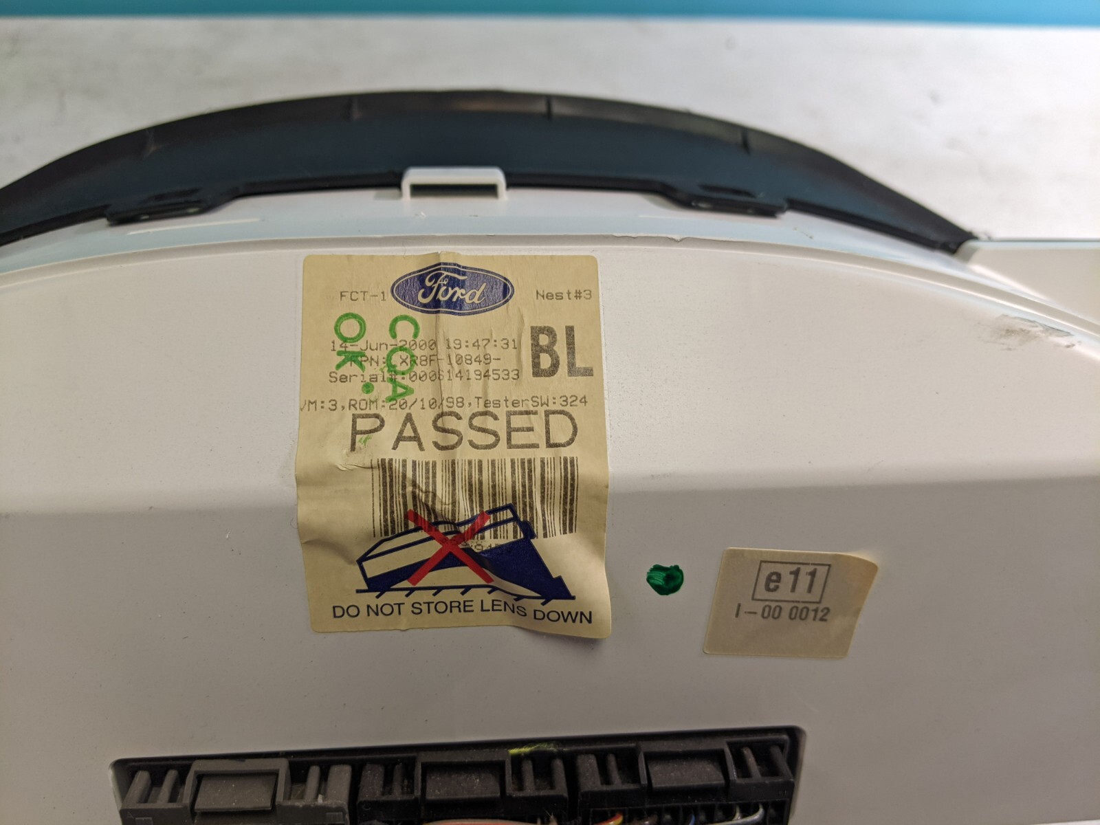 2001 2002 Jaguar S-Type Instrument Gauge Cluster Speedometer XR8F10849BL OEM - Image 5