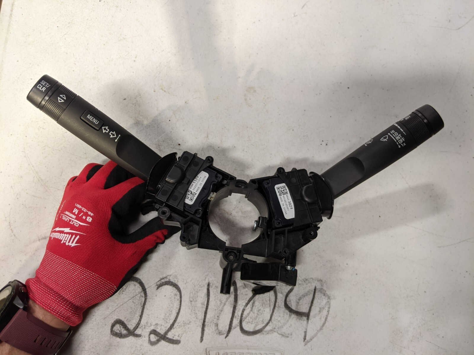 2011-2016 CHEVROLET CRUZE COLUMN TURN SIGNAL CONTROL WINDSHIELD WIPER SWITCHES