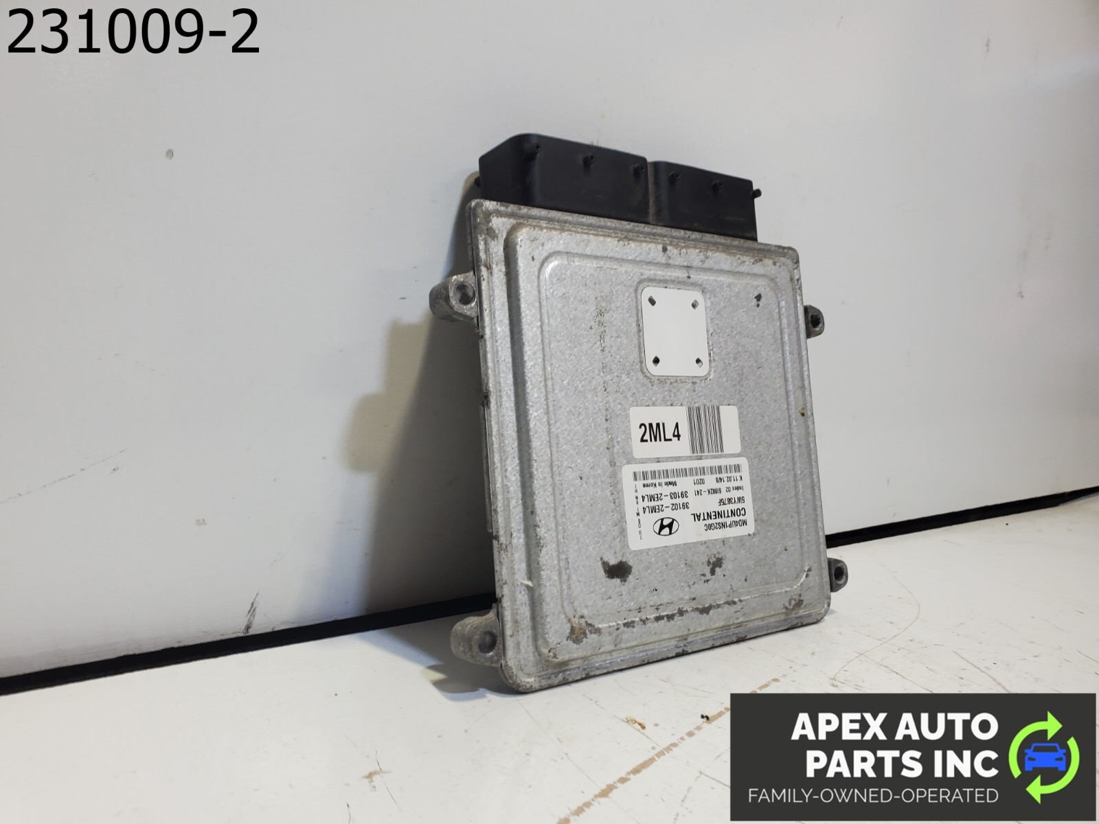 2014 - 2016 Hyundai Elantra 1.8L A/T ECM ECU Engine Control Module | 39102-2EML6 - Image 5